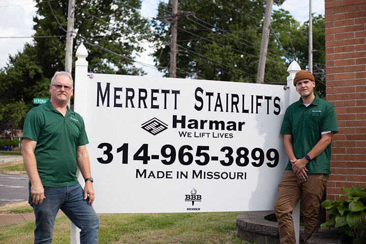 Merrett Stairlifts provides custom chair lifts for your home.