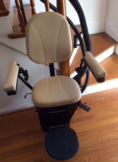 Curved stairlifts by Merrett Stairlifts in St. Louis